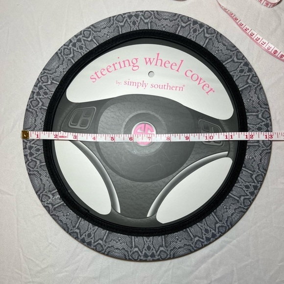 Simply Southern Car Bundle - License Plate Frame & Steering Wheel Cover - NWT - Picture 6 of 6